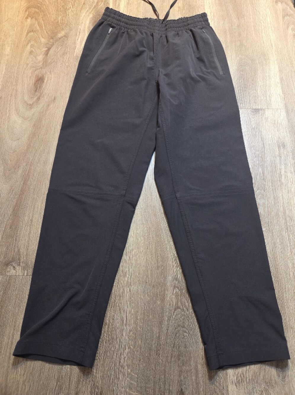 Outdoor Voices Black Stretch Straight Leg Athletic Pants Women  XS Zip Pockets